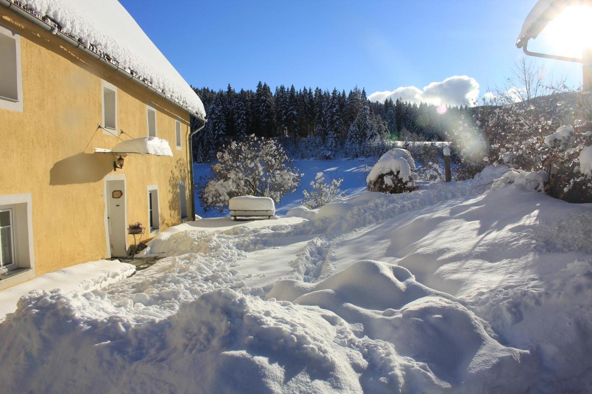 Urlaub Am Bio-Bauernhof Liebchen Villa Zeutschach Bagian luar foto